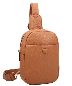Fashion Pocket Sling Bag ND125 TAN